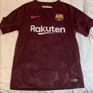Nike Barcelona Red Jersey Size Small